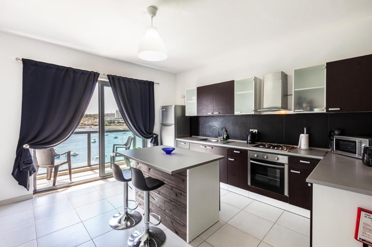 Z4 - Seafront Apartment San Pawl il-Baħar Extérieur photo